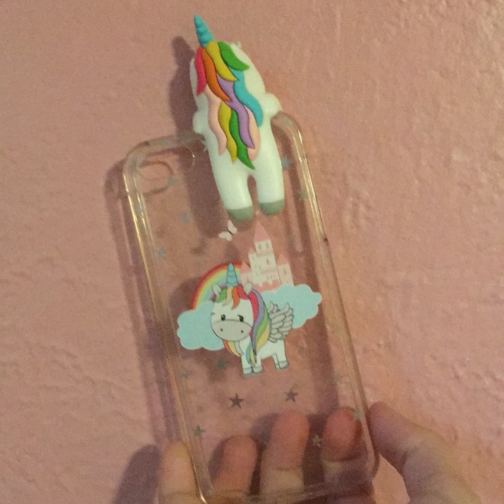 Claires unicorn iPhone 5s/SE unicorn case